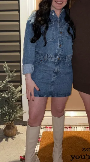 Abercrombie Romper Denim thumbnail 3