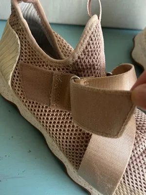 Sorel Women's Kinetic Sneak Mesh Slip On Athletic Sneakers Natural Tan Size 10 thumbnail 7