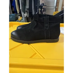 black suede UGG Josefene Cuff boots Size 6 Bootie thumbnail 2