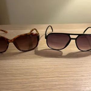 Tortoise Shell and Black Aviator Sunglasses Lot of 2 thumbnail 4