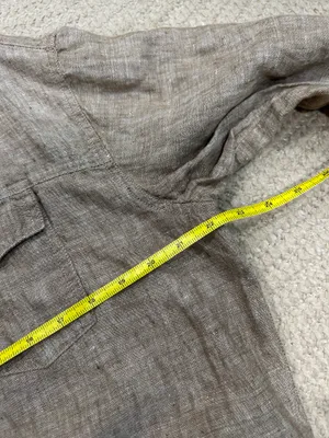 Orvis 100% Linen Button Down Blouse thumbnail 6
