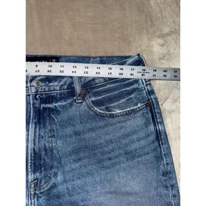 Abercrombie & Fitch Women's Blue‎ Denim Jeans 90s Loose Medium Wash Size 36 thumbnail 8