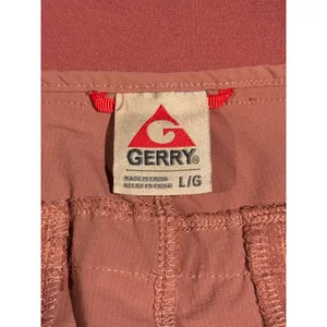 Gerry Women's Coral Pink Cargo‎ Hiking Shorts Size L/G Quick Dry Zip Pockets thumbnail 3