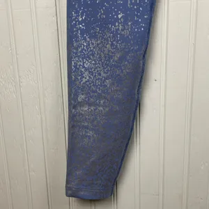 Beyond Yoga Alloy Ombre High Waisted Midi Legging Size Large Serene Blue Sparkle thumbnail 5