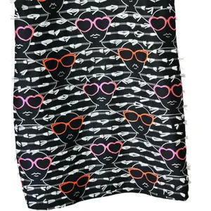 Hutch Dress Women Small Black White novelty print Sunglasses Shift halter Dress thumbnail 8