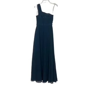 AZAZIE One Shoulder Navy Blue Maxi Dress Size XS thumbnail 8