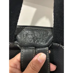 Fossil Long Live Vintage Black Leather Small Backpack City Pockets Preppy Travel thumbnail 5