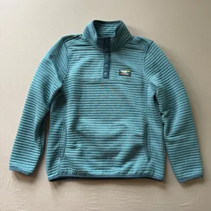 L.L. Bean Airlight Knit Quilted Pullover Sweatshirt thumbnail 4