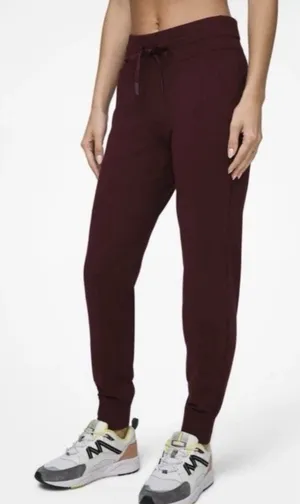 Lululemon Ready To Rulu Jogger Womens Size 2 Burgundy Maroon Garnet Athleisure thumbnail 1