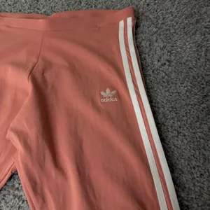 Adidas Originals Womens 3-Stripes Leggings Pink White Trefoil leggings Large thumbnail 2