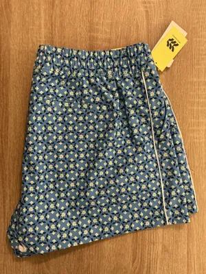 All in Motion blue golf shorts with floral print thumbnail 4