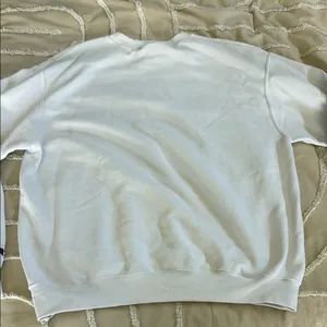 Champion White Crewneck Volleyball Sweater thumbnail 5