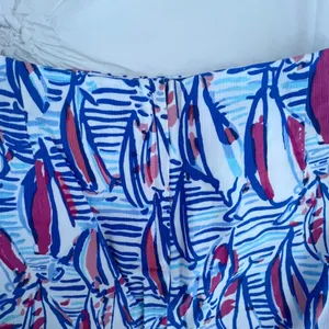 Sailboat Mini Skirt with Lace Detail, Size 2 thumbnail 3