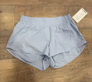 Blue Lululemon Hotty Hot 2.5" Shorts thumbnail 1