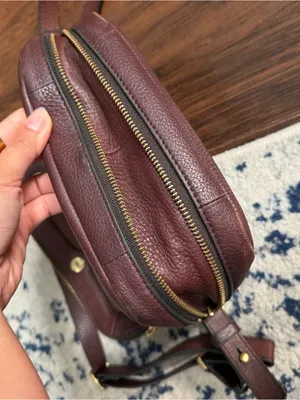 Fossil Women's Pebbled Leather Crossbody Bag thumbnail 7