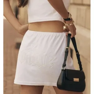 BRIDEMERCH Anthropologie Bride Miniskirt Sz xl Bachelorette Party Honeymoon NEW thumbnail 4