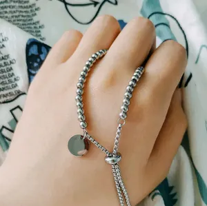 Adjustable Bracelet Stainless Steel Gold Color thumbnail 2
