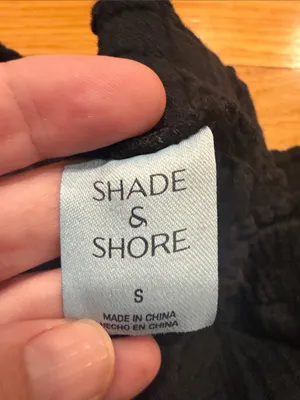 Shade & shore women’s Gauze swim cover up pants size small thumbnail 4