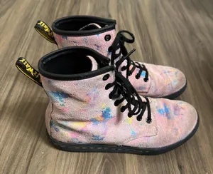 Dr. Martens Sheridan Rainbow Burst Suede Boots thumbnail 9