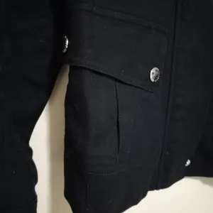 Lauren Ralph Lauren S Military Cargo Jacket in Black Silver thumbnail 12