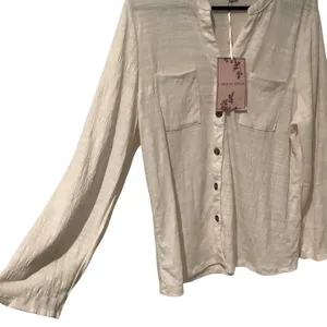 Carolyn Taylor Button Down Long Sleeve or 3/4 Sleeves SEE PIC. Size XL BRAND NEW thumbnail 7