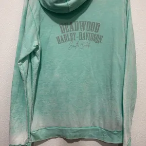 Harley-Davidson Women's Light Green Hoodie Large thumbnail 4