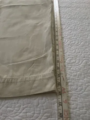 Time and Tru Wide-Leg High Waisted Pants in Beige Size 10 thumbnail 11