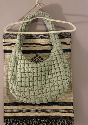 Quilted Carryall bag Green thumbnail 1