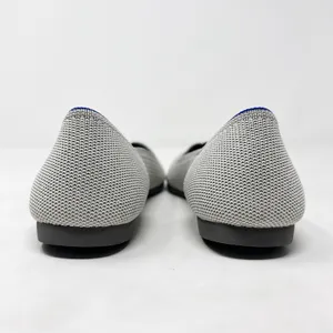 [Rothy’s] The Point Birdseye Gray Slip On Washable Ballet Flats Pointed Toe 6.5 thumbnail 4