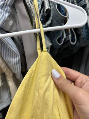 Yellow Maxi Dress Size M thumbnail 4