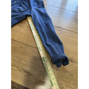 Duluth‎ Trading Women Size Large Blue Denim Pearl Snap Western Country Cowgirl thumbnail 8