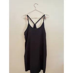 Tuckernuck Addison Bay Active Dress Size S Black‎ Racerback Built In Shorts thumbnail 3