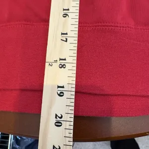 Jordan Red Hoodie Streetwear Women's Sport Size‎ S Loose Fit Crop thumbnail 6