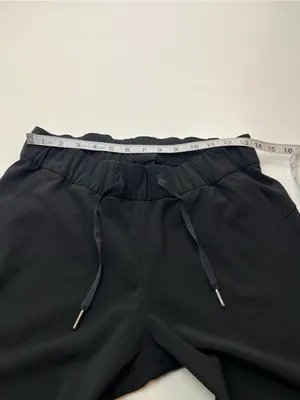 Lululemon On The Fly Pant Women Size 6 Black Stretch Pull-on Athletic Athleisure thumbnail 4
