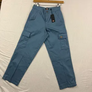 Dickies Womens Blue Slate Straight Leg Cargo Pants Size 24R New thumbnail 2