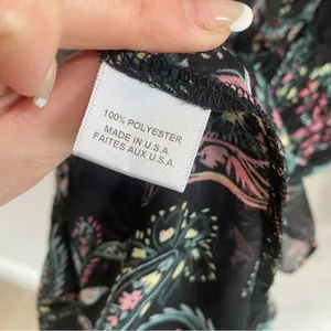 MISA Los Angeles Lexie Mini‎ Dress XS Silk Floral Boho Party Date Night Chic thumbnail 14