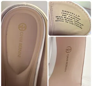 Giani Bernini Ivory slip on mules  thumbnail 11