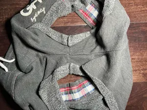 Y2K 2000s Gilly Hicks Grey Shorts Size Medium thumbnail 9