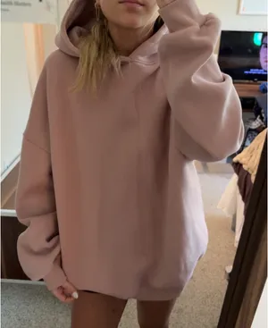 Oversized hoodie Pink Size L thumbnail 1