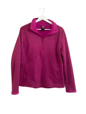The North Face Size XL Pink Fleece Full Zip Jacket thumbnail 2