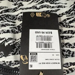 BURTON Womens XS Snowboard Snow Pants Marcy High Rise Pant‎ Zebra Camo, NWT $229 thumbnail 4