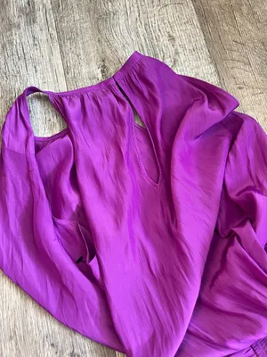 Ramy Brook purple mini dress size small thumbnail 11