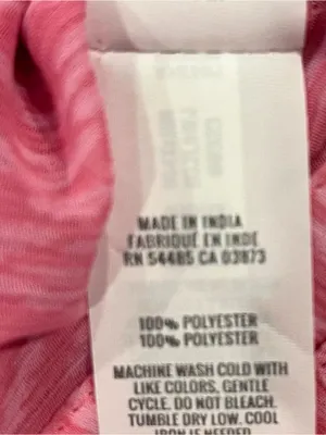 🌸Aerie Pink Chiffon Wrap Mini Skirt Size Xl🌸 thumbnail 8