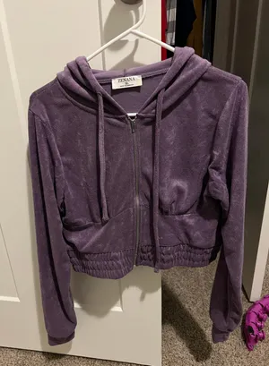Purple Zip Up Jacket thumbnail 2