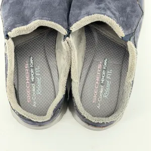 Skechers Relaxed Fit Navy Blue Faux Fur Lined Mules SN 49532 Womens 8.5 thumbnail 5