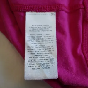 Lauren Ralph Lauren Quarter Zip Pullover Womens Medium Pink Mock Neck Activewear thumbnail 7