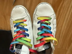 Golden Goose Superstar Rainbow Low Top Sneakers - Size 38 thumbnail 4