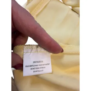 Yellow Satin Saints & Secrets Gown - Size S thumbnail 13