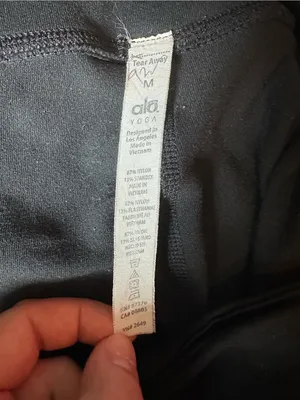 Alo Yoga Black Flare/Bootcut Leggings thumbnail 5