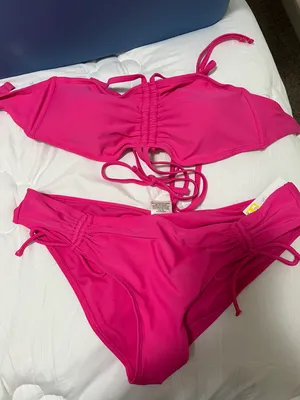 Brand New Swimsuit Pink Size L thumbnail 1